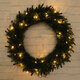 30/50CM LED Light Green Wreath Door Wall Hanging Christmas Wedding Home DIY Decor 30/50CM LED Light Green Wreath Door Wall Hanging Christmas Wedding Home DIY Decor