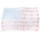 30V 420LEDs American Flag Net Lamp Outdoor Waterproof String Light Yard Home Holiday Decoration US Plug