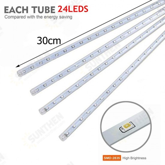 30cm 2835 SMD 96LEDs Snowfall Meteor Shower Rain 4 Tubes String Light Holiday Outdoor Christmas Garden Decor 30cm 2835 SMD 96LEDs Snowfall Meteor Shower Rain 4 Tubes String Light Holiday Outdoor Christmas Garden Decor