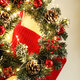 30cm Diameter Christmas Wreath Decoration Light Christmas Wreath Garland Battery Box 30cm Diameter Christmas Wreath Decoration Light Christmas Wreath Garland Battery Box