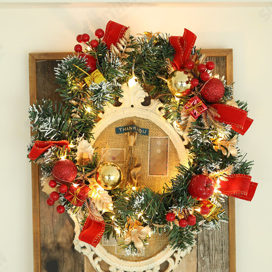 30cm Diameter Christmas Wreath Decoration Light Christmas Wreath Garland Battery Box 30cm Diameter Christmas Wreath Decoration Light Christmas Wreath Garland Battery Box