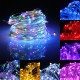 32M Solar Powered LED String Sliver Wire Fairy Light Christmas Lamp Waterproof