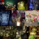 32M Solar Powered LED String Sliver Wire Fairy Light Christmas Lamp Waterproof