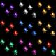 3.5M 100LED Snowflake Ice Curtain String Fairy Lights Xmas Party Wedding Decor 110V