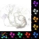 3.5M 100LED Snowflake Ice Curtain String Fairy Lights Xmas Party Wedding Decor 220V