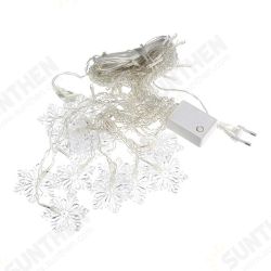3.5M 96LEDs 8Modes Snowflake Fairy String Light for Christmas Party Patio AC220V 3.5M 96LEDs 8Modes Snowflake Fairy String Light for Christmas Party Patio AC220V