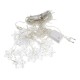 3.5M 96LEDs 8Modes Snowflake Fairy String Light for Christmas Party Patio AC220V