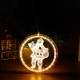 3D USB Window Hanging Santa Claus LED String Fairy Light Christmas Holiday Lamp Party Decorations 3D USB Window Hanging Santa Claus LED String Fairy Light Christmas Holiday Lamp Party Decorations
