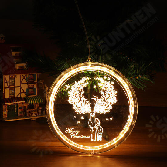 3D USB Window Hanging Santa Claus LED String Fairy Light Christmas Holiday Lamp Party Decorations 3D USB Window Hanging Santa Claus LED String Fairy Light Christmas Holiday Lamp Party Decorations