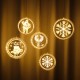 3D USB Window Hanging Santa Claus LED String Fairy Light Christmas Holiday Lamp Party Decorations 3D USB Window Hanging Santa Claus LED String Fairy Light Christmas Holiday Lamp Party Decorations