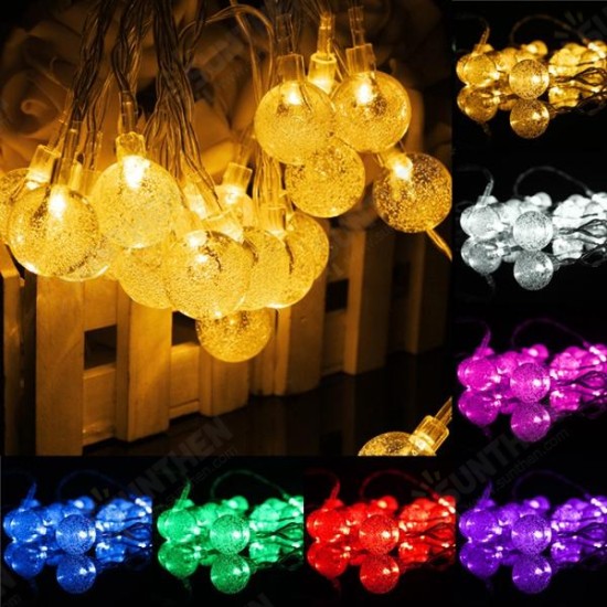 3M 20LED Battery Bubble Ball Fairy String Lights Garden Party Christmas Wedding Decor 3M 20LED Battery Bubble Ball Fairy String Lights Garden Party Christmas Wedding Decor