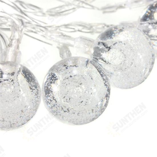 3M 20LED Battery Bubble Ball Fairy String Lights Garden Party Christmas Wedding Decor 3M 20LED Battery Bubble Ball Fairy String Lights Garden Party Christmas Wedding Decor