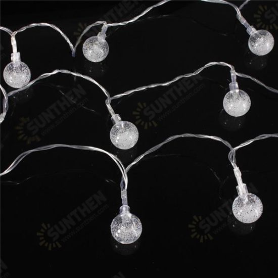 3M 20LED Battery Bubble Ball Fairy String Lights Garden Party Christmas Wedding Decor 3M 20LED Battery Bubble Ball Fairy String Lights Garden Party Christmas Wedding Decor