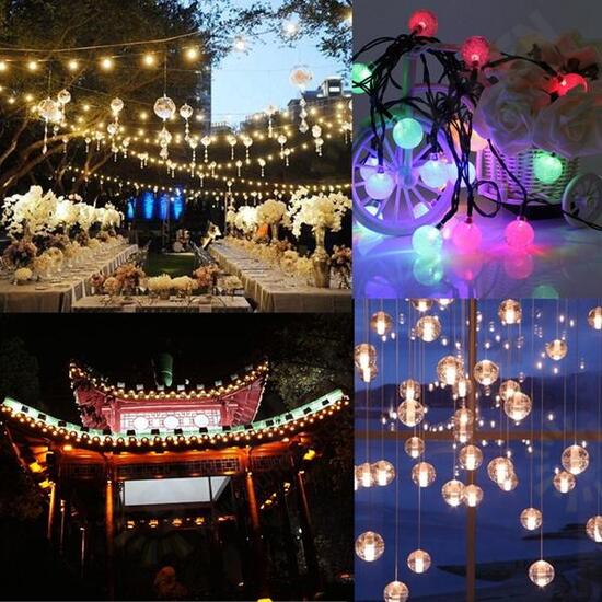 3M 20LED Battery Bubble Ball Fairy String Lights Garden Party Christmas Wedding Decor 3M 20LED Battery Bubble Ball Fairy String Lights Garden Party Christmas Wedding Decor