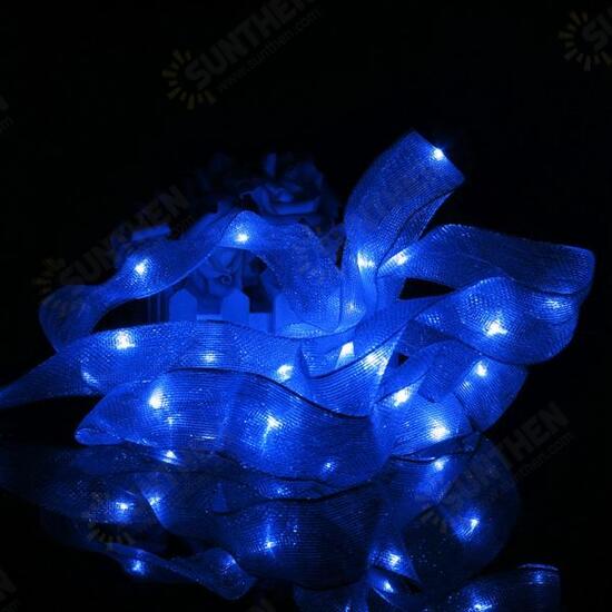 3M 30 LED Ribbon String Fairy Light Battery Powered Party Xmas Wedding Decoration Lamp