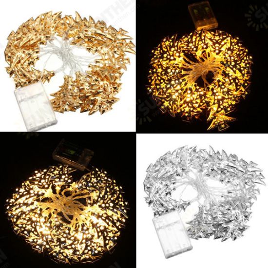 3M 30LEDs Battery Operated Iron Christmas Tree LED Fairy String Light Party Wedding 3M 30LEDs Battery Operated Iron Christmas Tree LED Fairy String Light Party Wedding