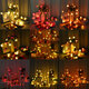 3M 6M LED Artificia Rose Flower Fairy String Light Home Party Wedding Holiday Christmas Decor Lamp AC110V/220V