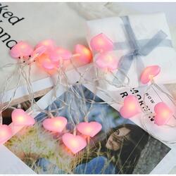 3M Battery Powered Pink Love Heart 20LED Fairy String Holiday Light for Bedroom Home Decoracion 3M Battery Powered Pink Love Heart 20LED Fairy String Holiday Light for Bedroom Home Decoracion