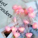 3M Battery Powered Pink Love Heart 20LED Fairy String Holiday Light for Bedroom Home Decoracion 3M Battery Powered Pink Love Heart 20LED Fairy String Holiday Light for Bedroom Home Decoracion