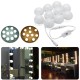 3M Dimmable Hollywood Style Yellow White LED Vanity Mirror Lights for Makeup Dressing Table DC12V 3M Dimmable Hollywood Style Yellow White LED Vanity Mirror Lights for Makeup Dressing Table DC12V