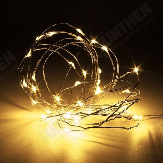 3M Waterproof LED Battery Mini LED Copper Wire Fairy String Light HoliDay Light Party Christmas