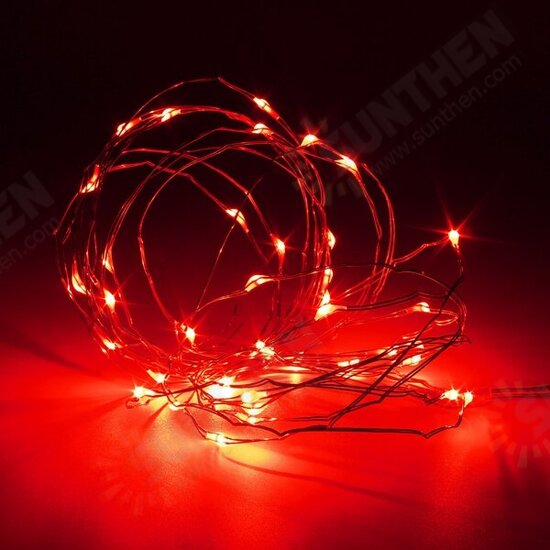 3M Waterproof LED Battery Mini LED Copper Wire Fairy String Light HoliDay Light Party Christmas