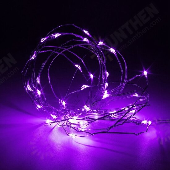 3M Waterproof LED Battery Mini LED Copper Wire Fairy String Light HoliDay Light Party Christmas