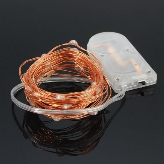 3M Waterproof LED Battery Mini LED Copper Wire Fairy String Light HoliDay Light Party Christmas