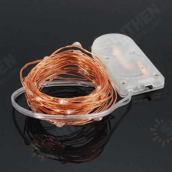 3M Waterproof LED Battery Mini LED Copper Wire Fairy String Light HoliDay Light Party Christmas