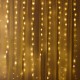 3M*2M USB 8 Modes Remote Control 200 LED Curtain String Light with 10 Hooks Festival Christmas Wedding Decor Christmas Decorations Clearance Lights