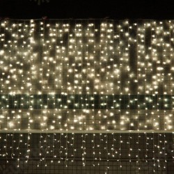 3M*3M 304 LED Window Icicle Curtain Fairy String Light Wedding Party Home Decor US Plug AC110V 3M*3M 304 LED Window Icicle Curtain Fairy String Light Wedding Party Home Decor US Plug AC110V