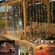 3M*3M 8 Modes Battery Operated USB Wedding Drape LED String Light Christmas Birthday Party Decor 3M*3M 8 Modes Battery Operated USB Wedding Drape LED String Light Christmas Birthday Party Decor