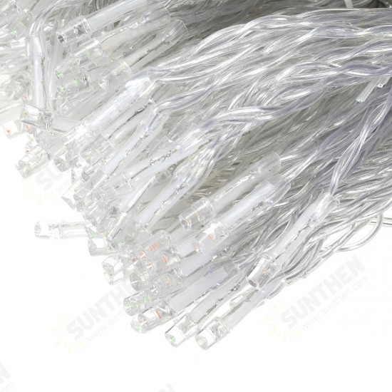 3M*3M 8 Modes Battery Operated USB Wedding Drape LED String Light Christmas Birthday Party Decor 3M*3M 8 Modes Battery Operated USB Wedding Drape LED String Light Christmas Birthday Party Decor