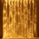3M*3M Hanging 300LED Curtain Fairy String Light 8 Modes Outdoor Wedding Party Wall Decor Lamp DC5V 3M*3M Hanging 300LED Curtain Fairy String Light 8 Modes Outdoor Wedding Party Wall Decor Lamp DC5V