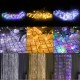 3mx1m/3mx2m/3mx3m LED Fairy Curtain String Light Remote Control 8 Modes USB Hanging Wedding Bedroom Party Home Decor