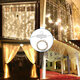 3x3M Waterproof USB 300LED Window Curtain String Light 8 Modes Outdoor Fairy Lamp Home Decor with Hook 3x3M Waterproof USB 300LED Window Curtain String Light 8 Modes Outdoor Fairy Lamp Home Decor with Hook