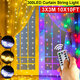 3x3M Waterproof USB 300LED Window Curtain String Light 8 Modes Outdoor Fairy Lamp Home Decor with Hook 3x3M Waterproof USB 300LED Window Curtain String Light 8 Modes Outdoor Fairy Lamp Home Decor with Hook