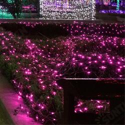 3x3m Waterproof LED Curtain Fairy String Light Wedding Party Outdoor Decoration EU Plug AC220V