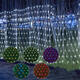3x3m Waterproof LED Curtain Fairy String Light Wedding Party Outdoor Decoration EU Plug AC220V 3x3m Waterproof LED Curtain Fairy String Light Wedding Party Outdoor Decoration EU Plug AC220V