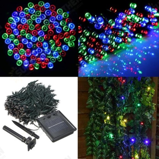 400 LED Solar Powered Fairy String Light Garden Party Decor Xmas