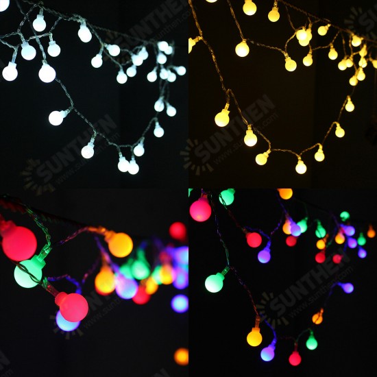 40LED Battery Powered Lights Indoor Christmas lights String Fairy Lights for Christmas Halloween tree Party Wedding Events Garden