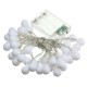 40LED Battery Powered Lights Indoor Christmas lights String Fairy Lights for Christmas Halloween tree Party Wedding Events Garden