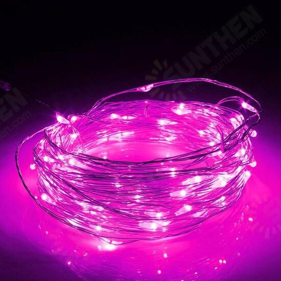 40M LED Silver Wire Fairy String Light Christmas Xmas Wedding Party Lamp 12V