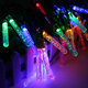 4.8M 20 LED Bubble Icicle Fairy String Light Solar Power Christmas Party Lamp 4.8M 20 LED Bubble Icicle Fairy String Light Solar Power Christmas Party Lamp