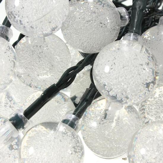 4.8M 20 LED Waterproof Solar Ball Fairy String Light Christmas Wedding Party Garden Decor 4.8M 20 LED Waterproof Solar Ball Fairy String Light Christmas Wedding Party Garden Decor