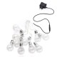4M 10LEDs Bulb Shaped Indoor Outdoor Fairy String Light for Christmas Party AC100V-240V 4M 10LEDs Bulb Shaped Indoor Outdoor Fairy String Light for Christmas Party AC100V-240V