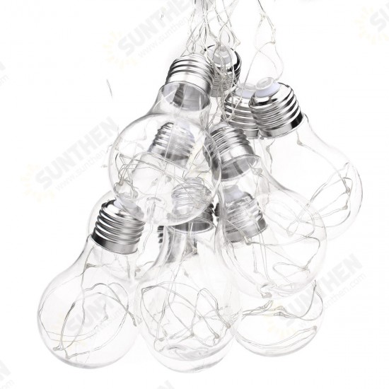 4M 10LEDs Bulb Shaped Indoor Outdoor Fairy String Light for Christmas Party AC100V-240V 4M 10LEDs Bulb Shaped Indoor Outdoor Fairy String Light for Christmas Party AC100V-240V