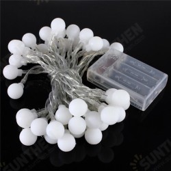 4M 40 LED Battery Powered Colorful Ball Fairy String Light Wedding Party Decor 4M 40 LED Battery Powered Colorful Ball Fairy String Light Wedding Party Decor