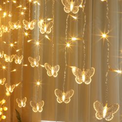 4M LED Fairy Light Butterflies String Light Christmas Party Holiday lighting 4M LED Fairy Light Butterflies String Light Christmas Party Holiday lighting