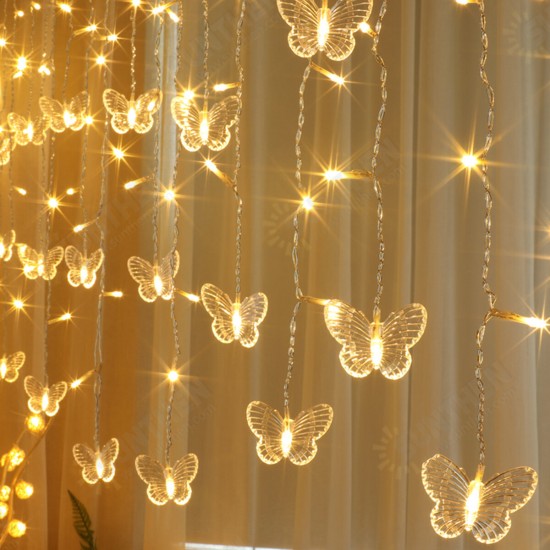 4M LED Fairy Light Butterflies String Light Christmas Party Holiday lighting 4M LED Fairy Light Butterflies String Light Christmas Party Holiday lighting